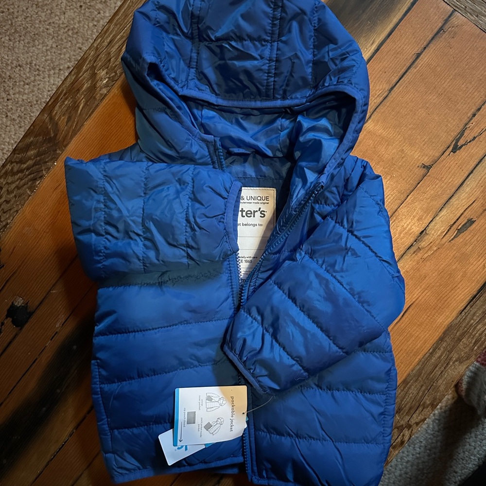 Carter's Vibrant Blue Puffer Jacket